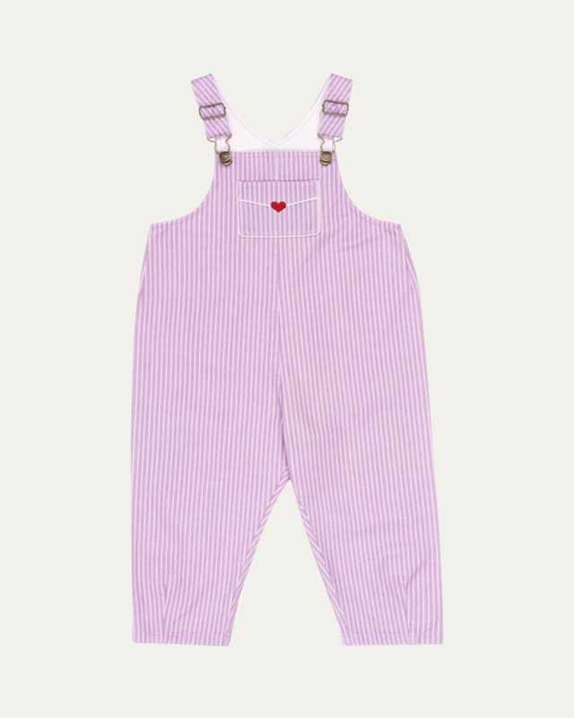 Rosie H-W x Girl's Love Letter Overalls, Size 12M-4